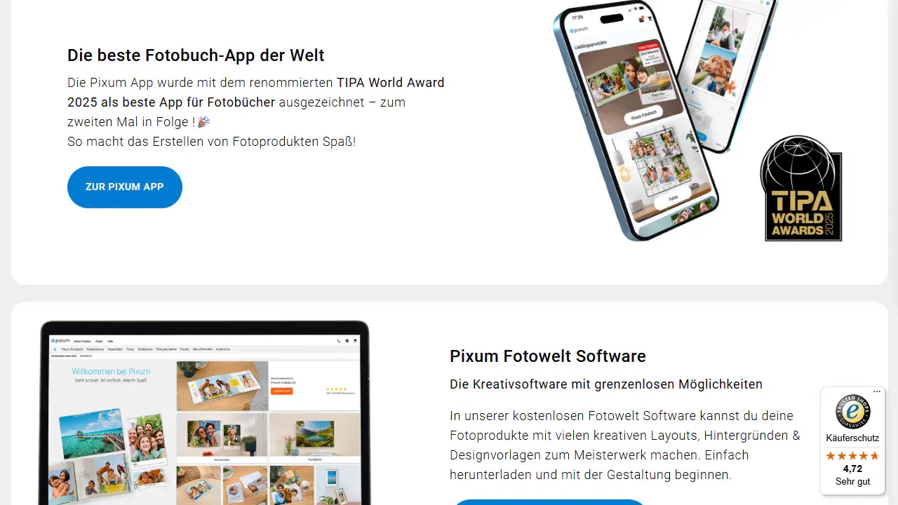Fotobücher kommen immer gut an