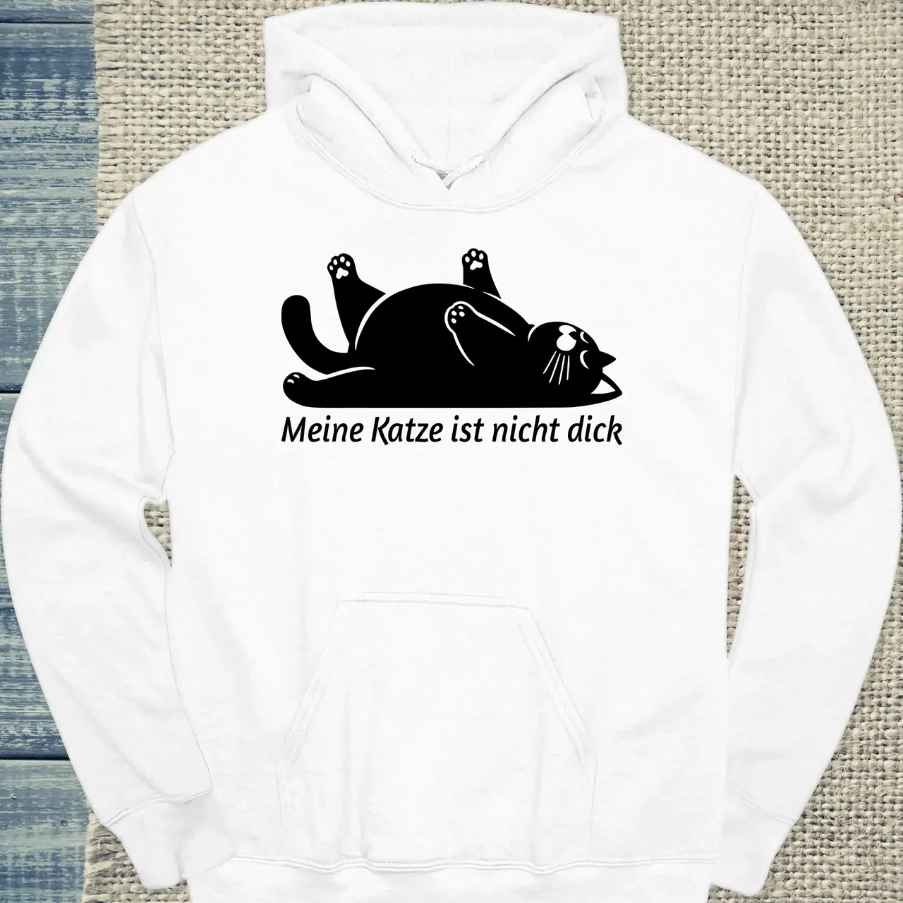 Meine Katze ist nicht dick - Hoodie